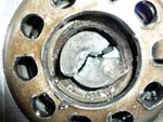 Broken shaft